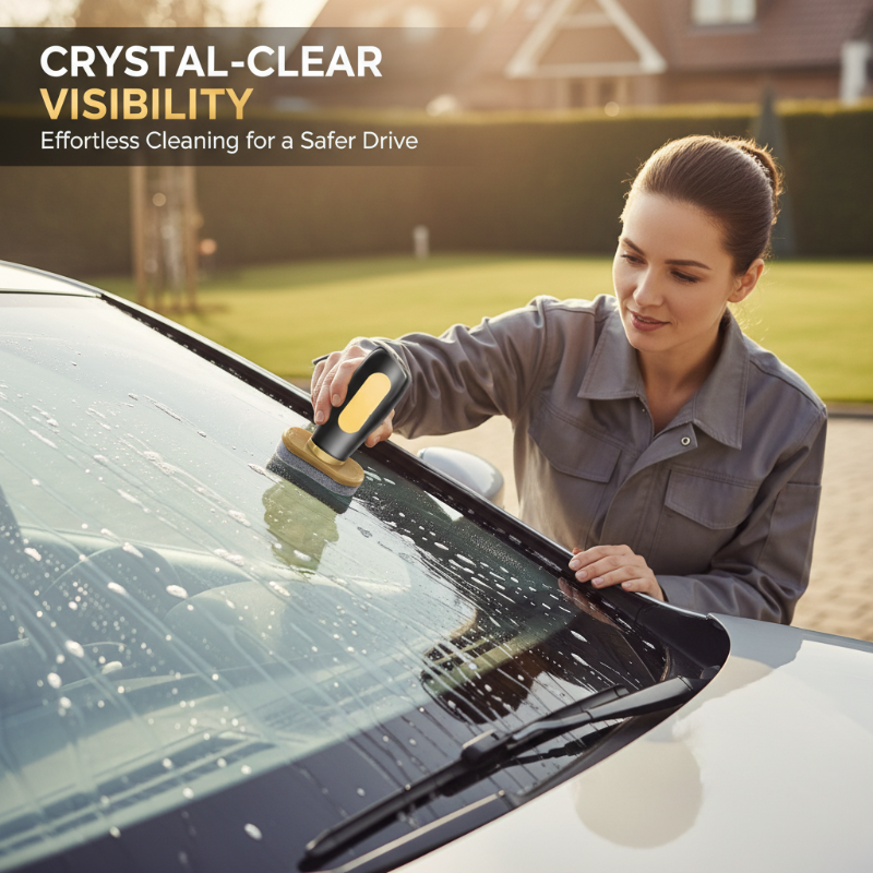Instant Restoration of Crystal Clear, Water-Repellent Windshields