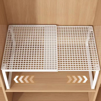 Expandable and Stackable Closet Shelf | Adjustable Steel Divider