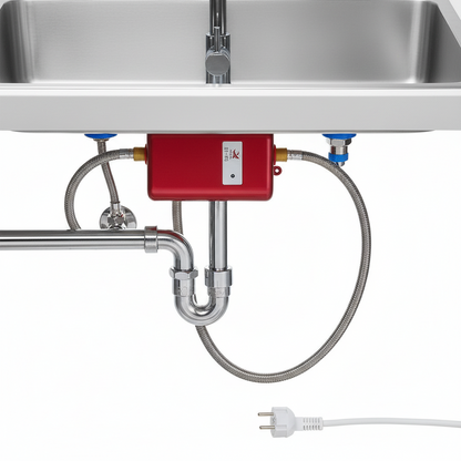 Electric Instant Water Heater with Smart Temperature Control