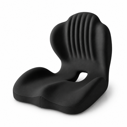 Ergonomic Seat Cushion with Back Support – Memory Foam for Office, Car, Home