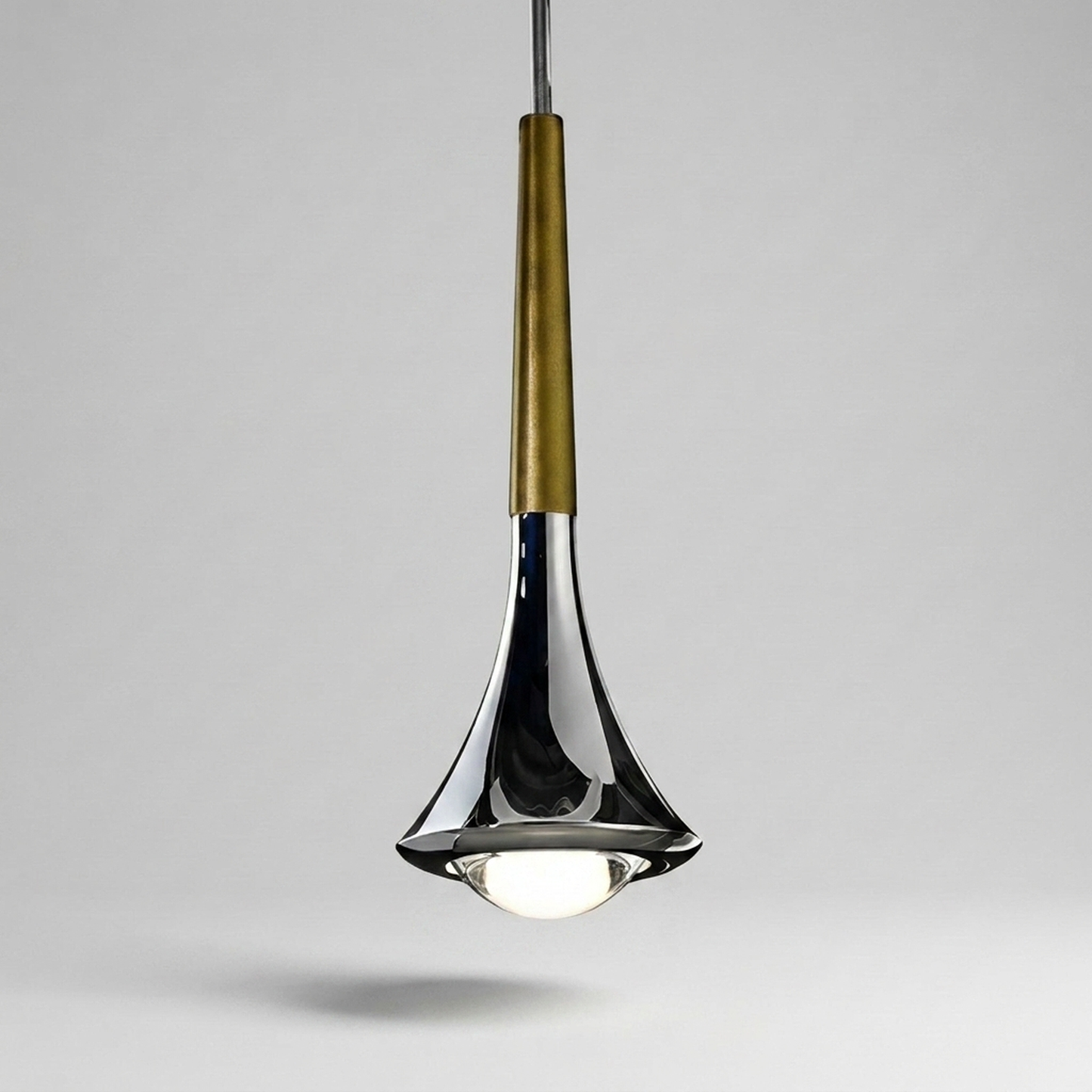 Sculptural Pendant Light for Elegant Interior Illumination