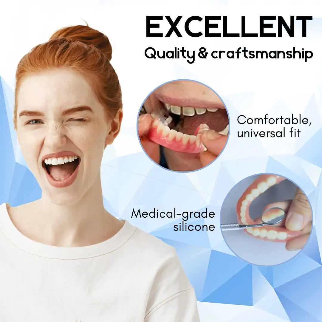 SmileMend™ – Custom Silicone Denture Solution for a Perfect Smile