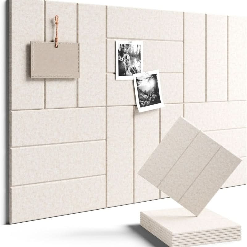 Contemporary Panel Board for Notes and Decorative Displays
