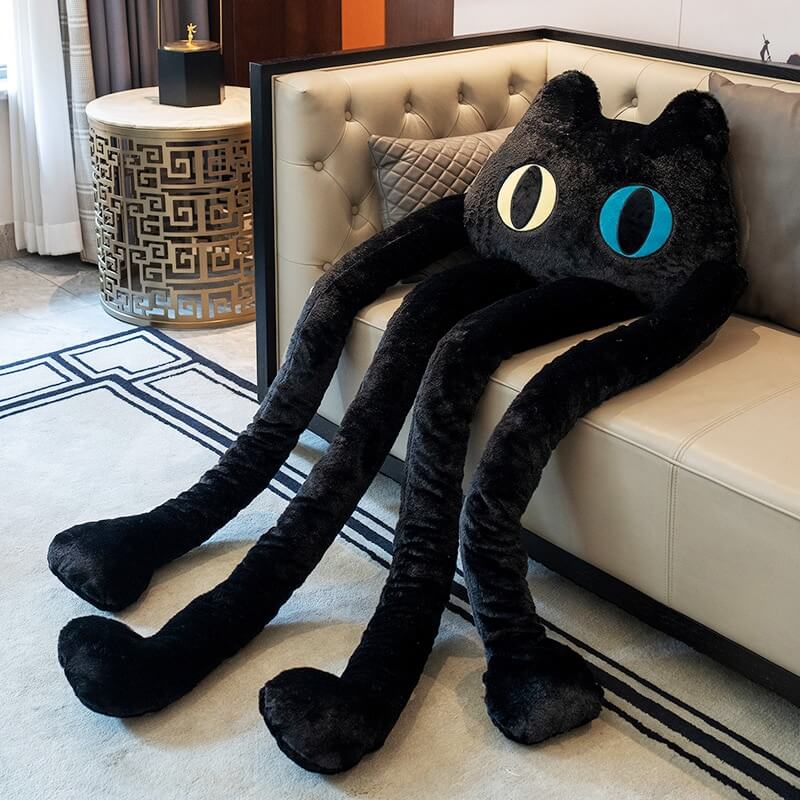 Cuddly Cat with Extra Long Legs