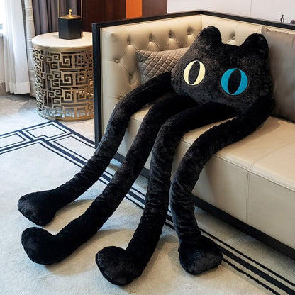 Cuddly Cat with Extra Long Legs