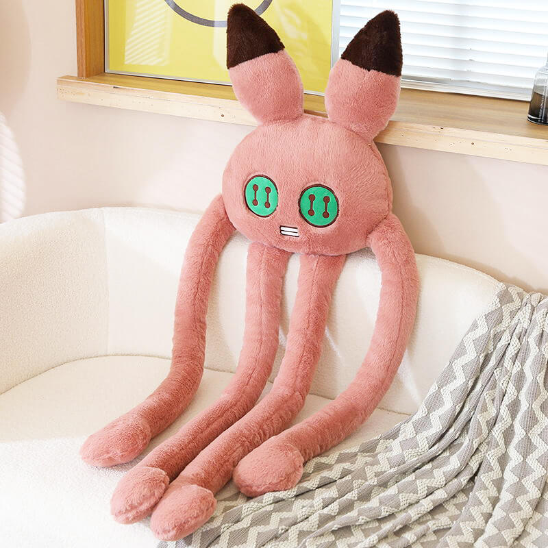 Cuddly Cat with Extra Long Legs