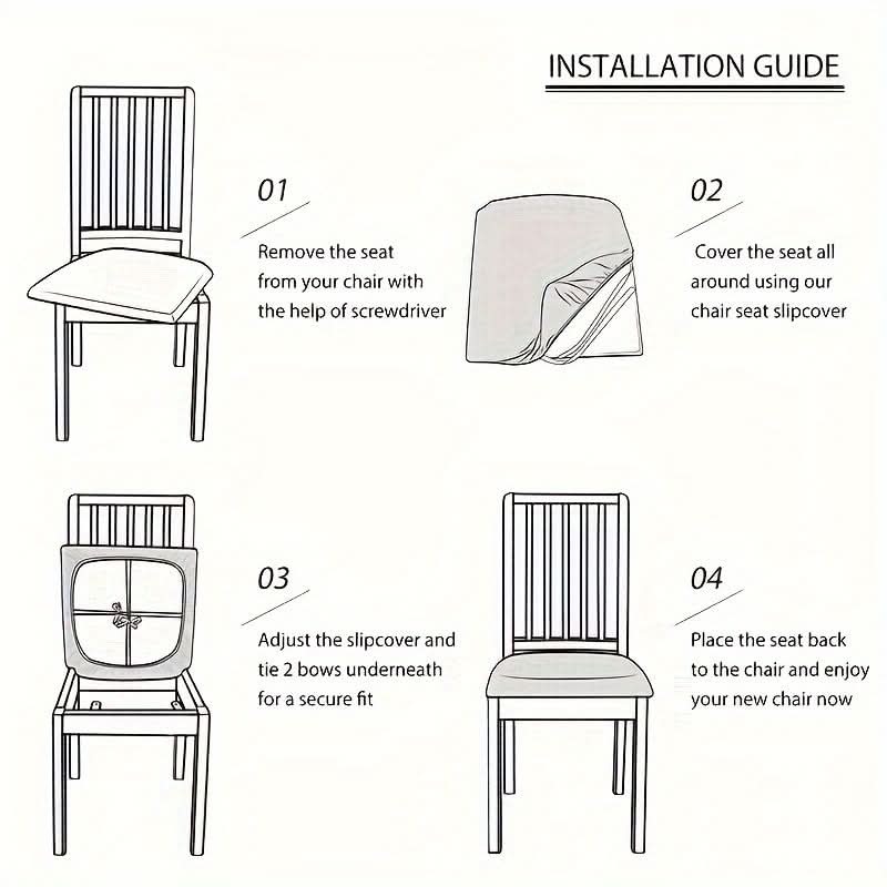 Instant Chair Covers for Contemporary Home Decor