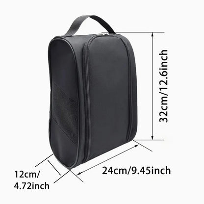 Lightweight Golf Shoe Bag | Breathable Oxford Fabric | Ideal for Golf, Tennis & Soccer