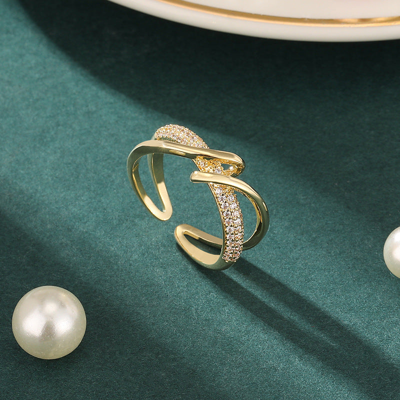 Customizable Modern Adjustable Ring