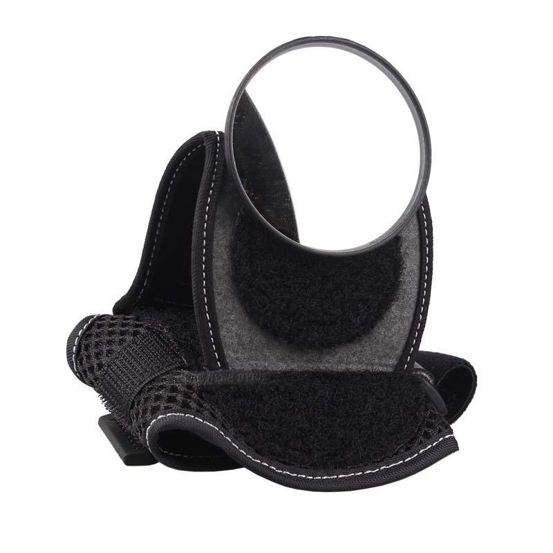 Wrist-Mounted Rear View Mirror for Safe Cycling