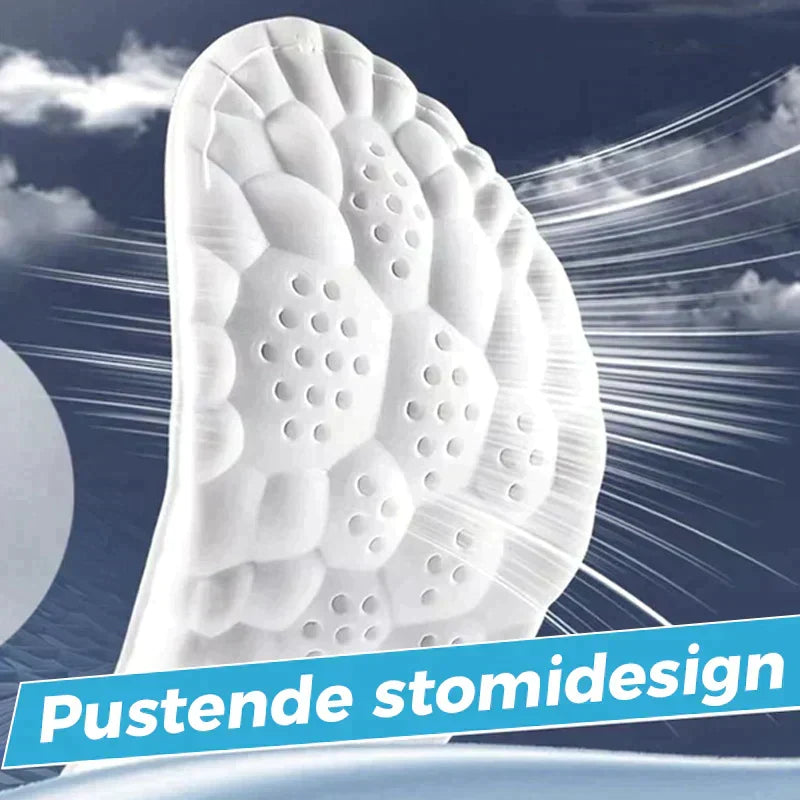ComfortFit Insoles with Arch Support & Cushioning | Breathable Design for Everyday & Sports | EU Sizes 35–46