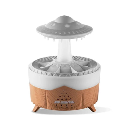 Ultrasonic Humidifier with Remote Control – 350 ml Aroma Diffuser with LED Light