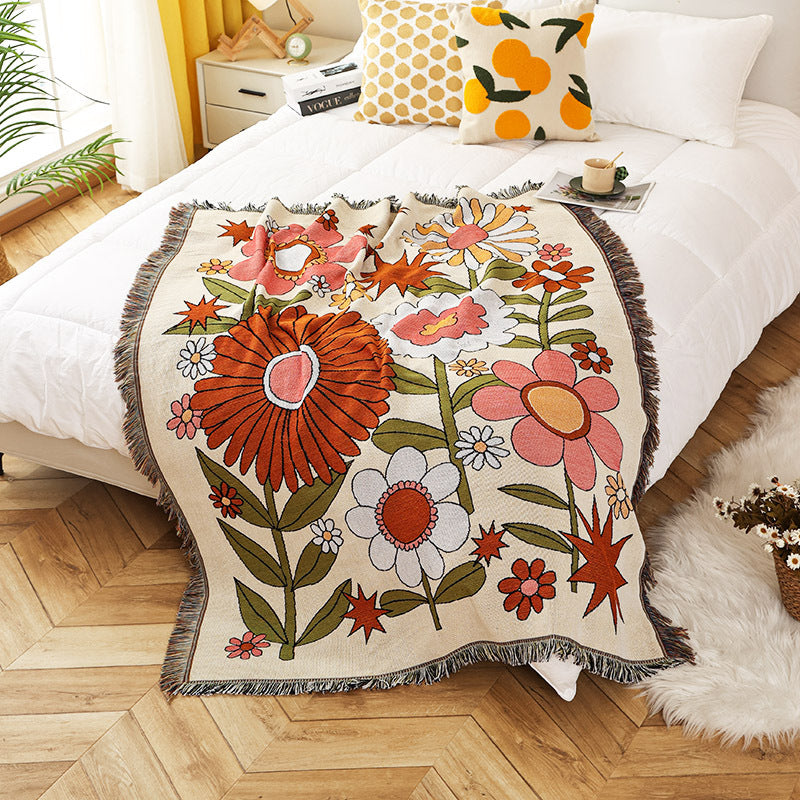 Cozy Blanket for Sofas and Outdoor Comfort