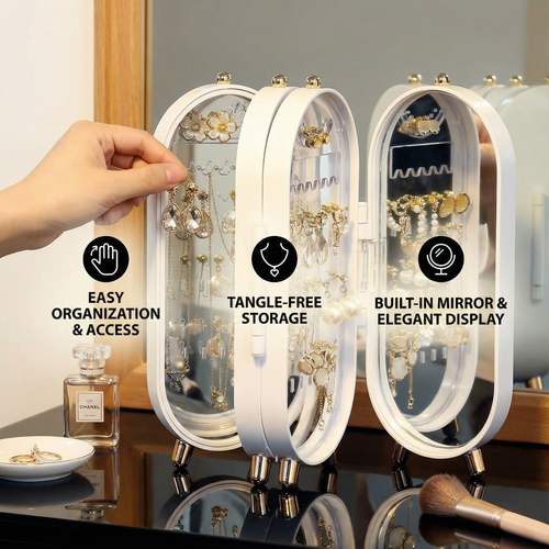 Keep Jewelry Tangle-Free, Clean, and Within Reach