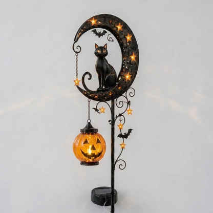 Pumpkin Garden Stake for Spooky Outdoor Atmosphere