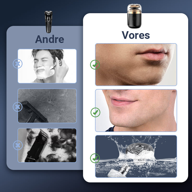 Portable All-in-One Electric Grooming Shaver