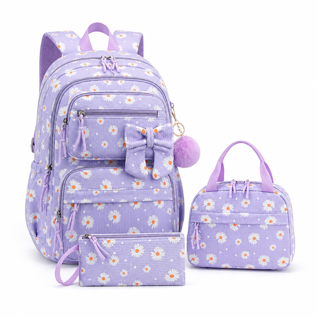 Effortless Everyday Backpack Trio for School and Travel