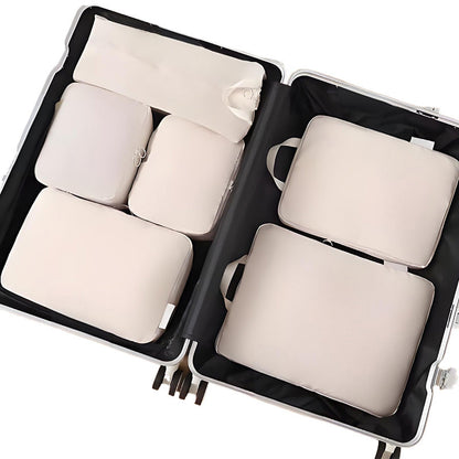 Effortless Travel Organizer Set – 6 Space-Saving Bags