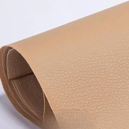Self-Adhesive Leather Repair Patch 50 × 138 cm | Customizable Stick-On Patches for Sofas, Car Seats & Bags | Durable Adhesion without Sewing