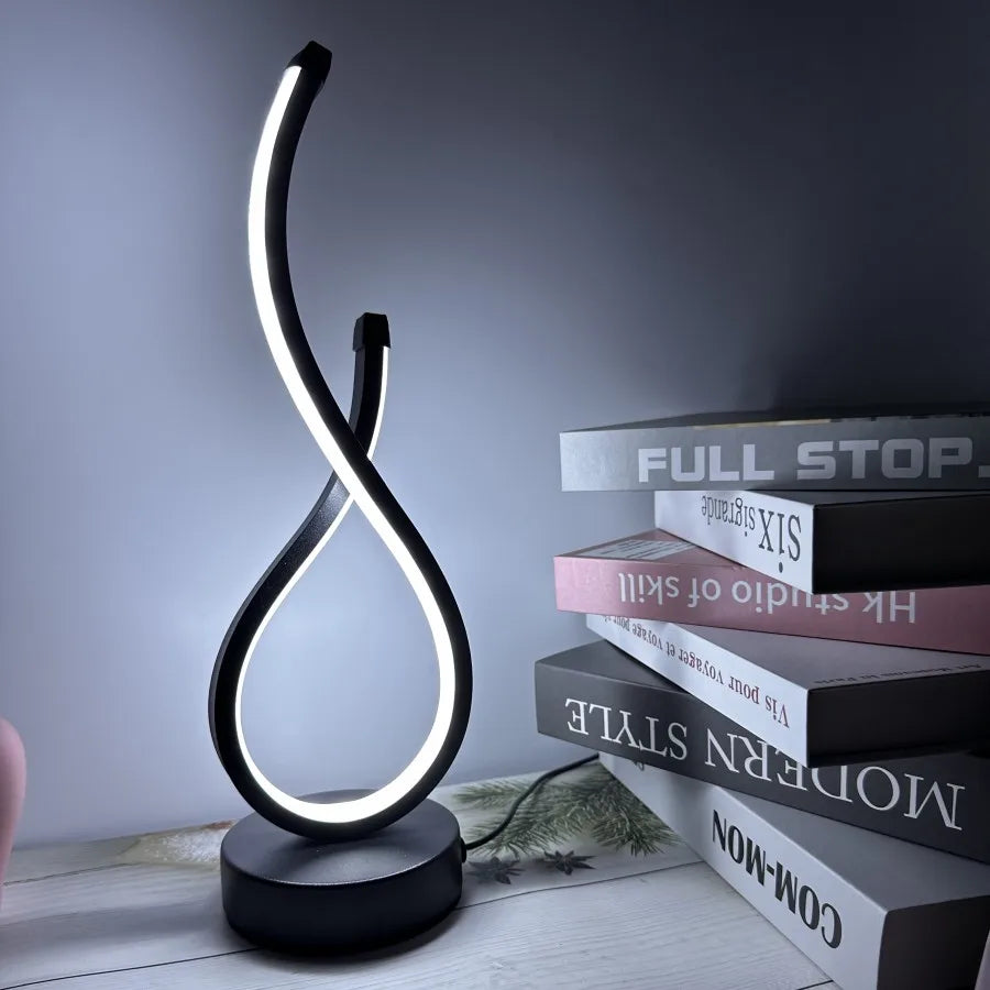 Adjustable Brightness LED Table Lamp | 3 Color Selections | Modern Style