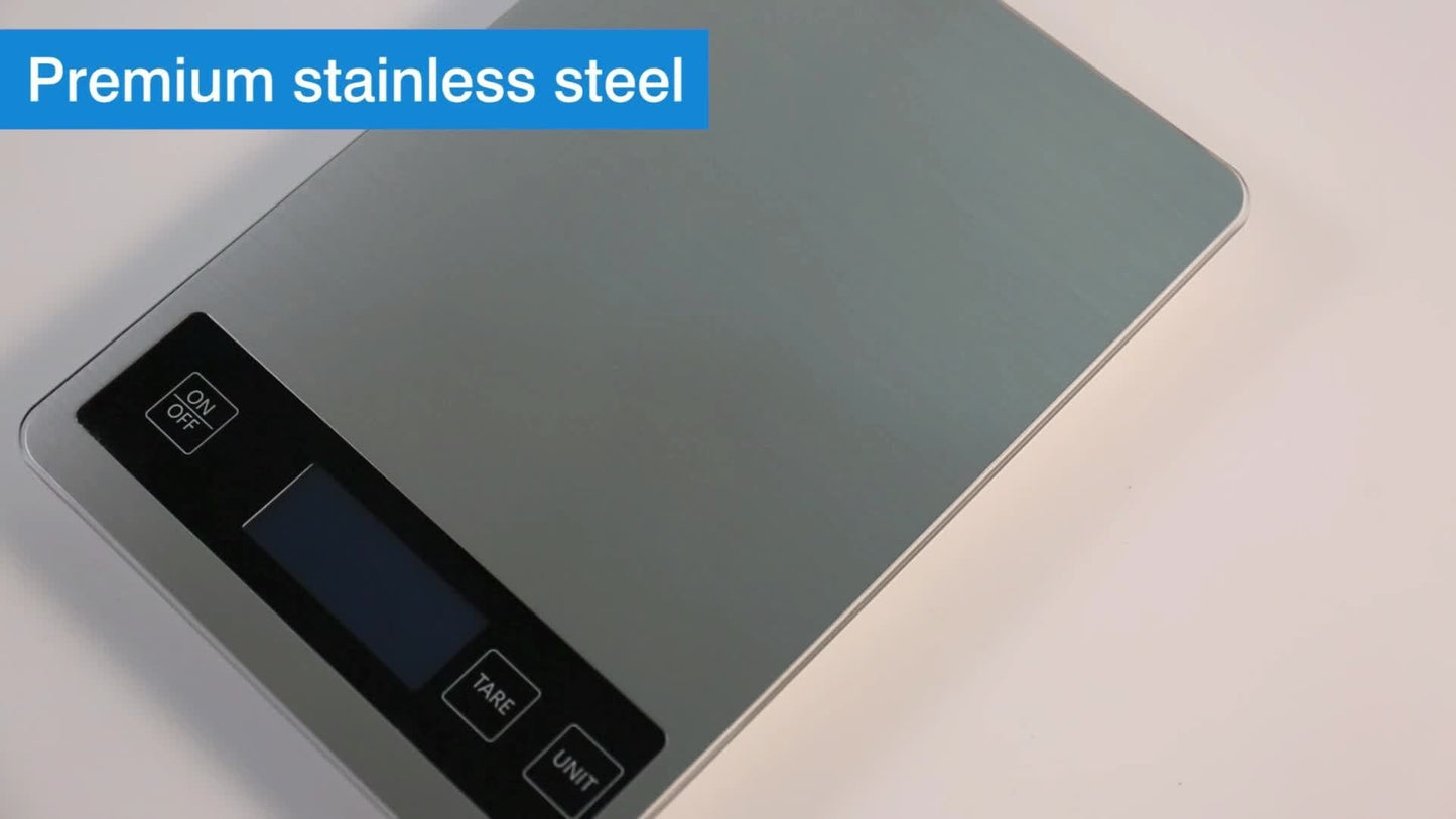 USB Rechargeable Food Weighing Scale – 15kg Precision Kitchen Measure