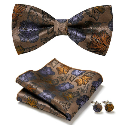 Three-Piece Set Featuring Stylish Bowties