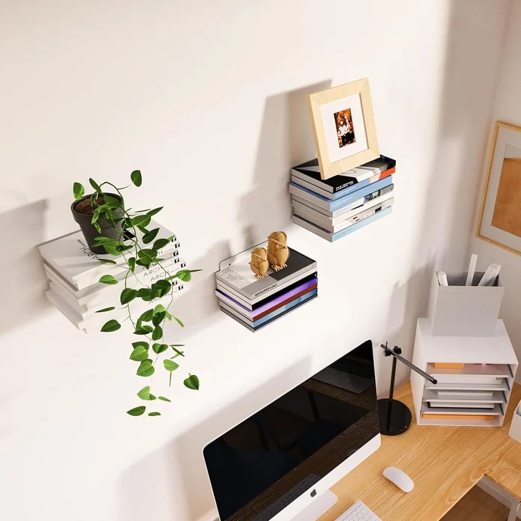 Invisible Floating Bookshelves - Last Day Discount