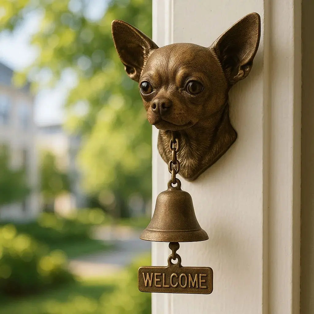 Shepherd Design Wall Bell in Bronze – Elegant Welcome Chime