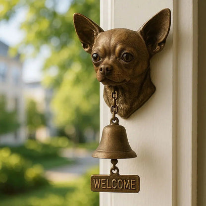 Shepherd Design Wall Bell in Bronze – Elegant Welcome Chime