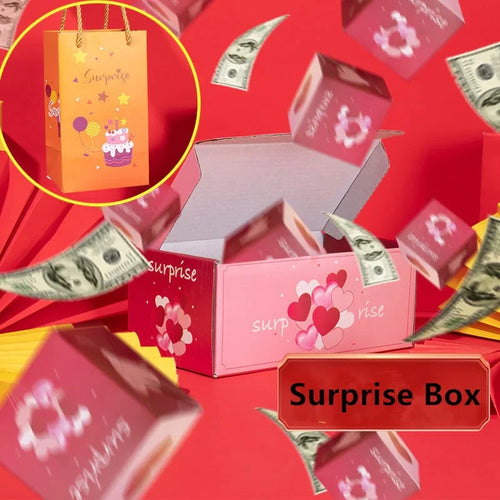 Surprise Gift Box - A Spectacular Rain of Surprises, 50% Off!