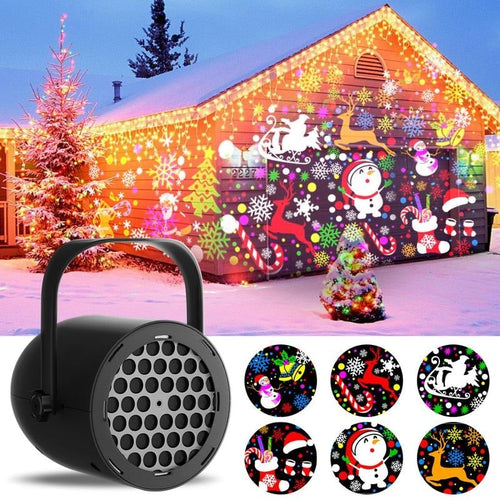 Enchanting LED Projection Light for Year-Round Celebrations