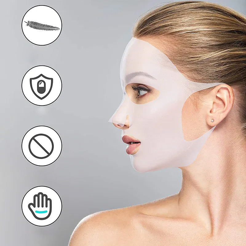 Ergonomic Silicone Facial Mask Holder | SkinFit