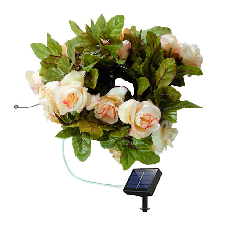 Waterproof LED String Lights for Outdoor Use – Solar-Powered and Shockproof