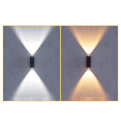 Modern Solar Wall Lights for Outdoor Use - Up and Down Design