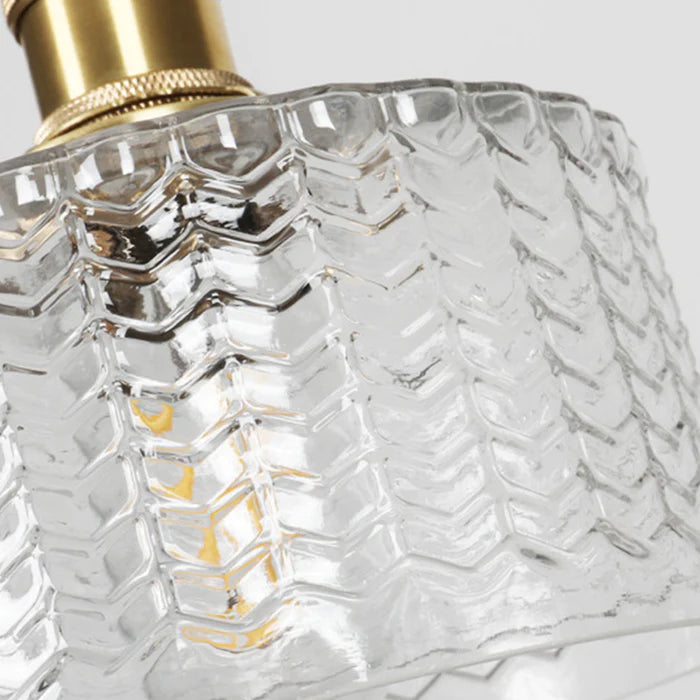 Celeste Vintage Pendant Light with Crystal Accents