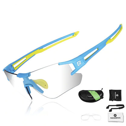 Cycling Sunglasses with Photochromic Lenses