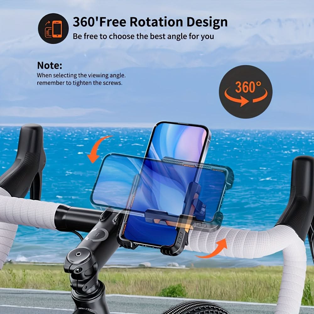 360-Degree Bike Phone Mount Holder