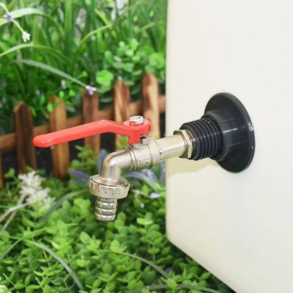 IBC Tank Adapter Valve | 16 mm Connection | Hose Connector for Water Tap | Rain Barrel Tube Adapter