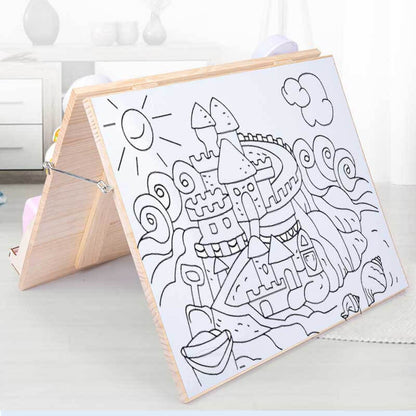 Engaging Wooden Learning Activity Board for Kids