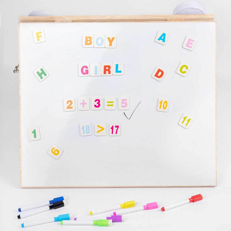 Engaging Wooden Learning Activity Board for Kids