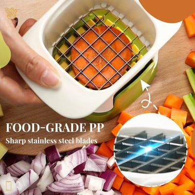 Chop Vegetables in Seconds with Risk-Free Quick Dice