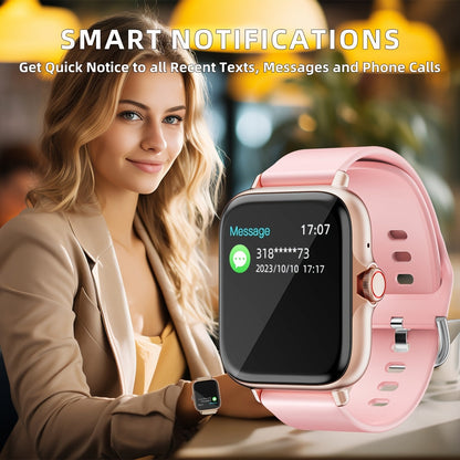 Stylish Smartwatch with Activity Tracker and Notifications - SmartFit Touch