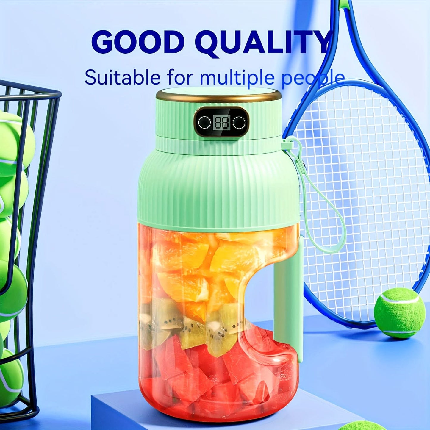 Portable Blender for Fresh Juices – Upgraded Juicer Machine