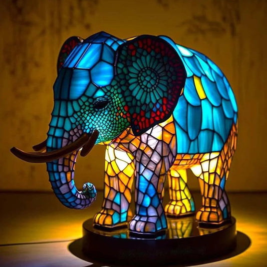 Contemporary Glass Animal Lamp - Ideal for Stylish Home Decor