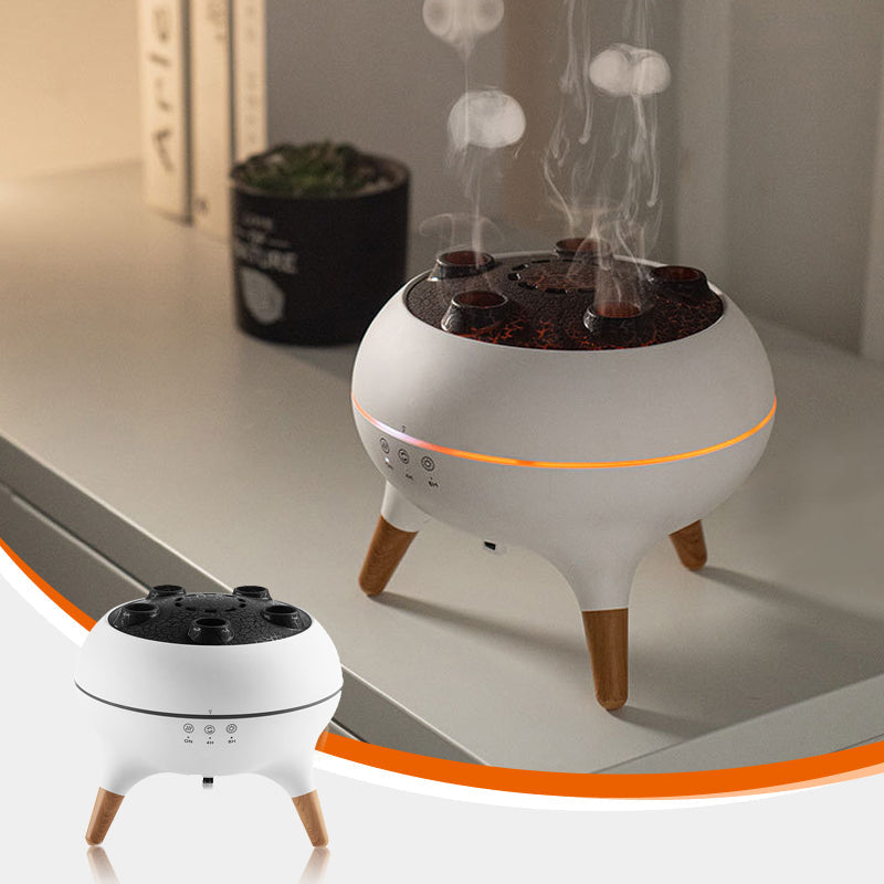 TranquilMist Ultrasonic Aroma Dispenser with Jellyfish Effect