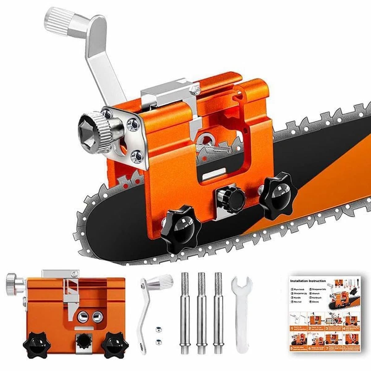 Portable Chainsaw Sharpener for Easy Use Anytime, Anywhere