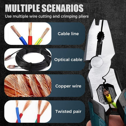 All-in-One Electric Wire Cutting and Stripping Tool