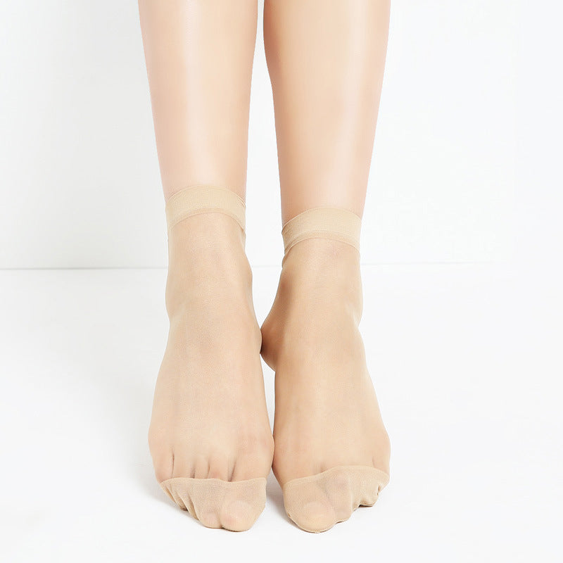 Ultra-Light Ankle Socks for Women - 10 Pairs