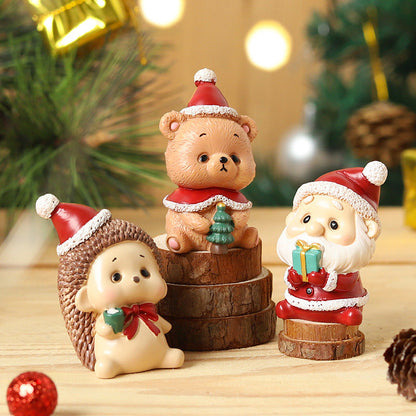 Handcrafted Holiday Animal Ornaments for Festive Decor