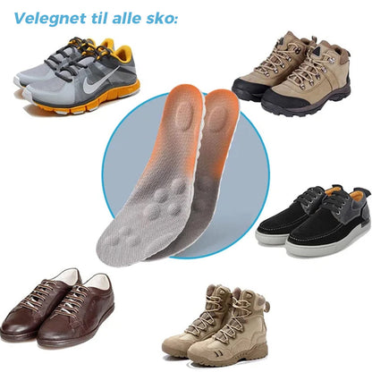 ComfortFit U-Shaped Insoles for All-Season Temperature Control